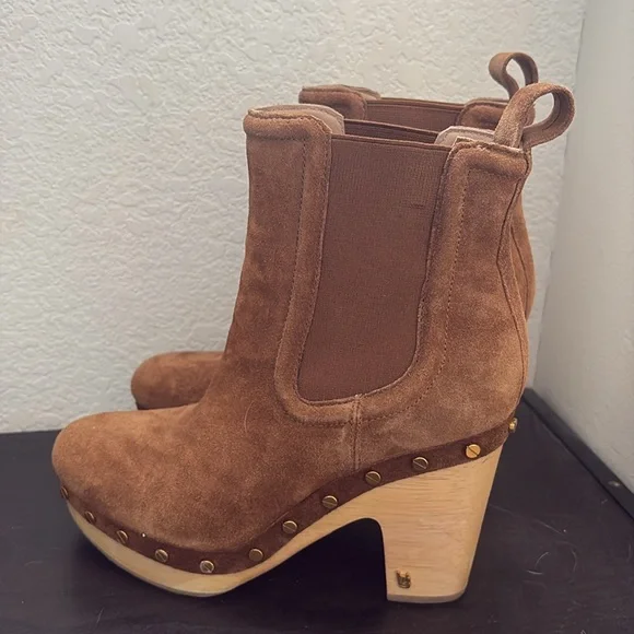 Veronica Beard suede clogs - Picture 3 of 4